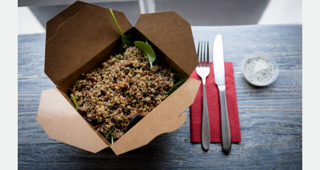 Header Paper Lunch Box